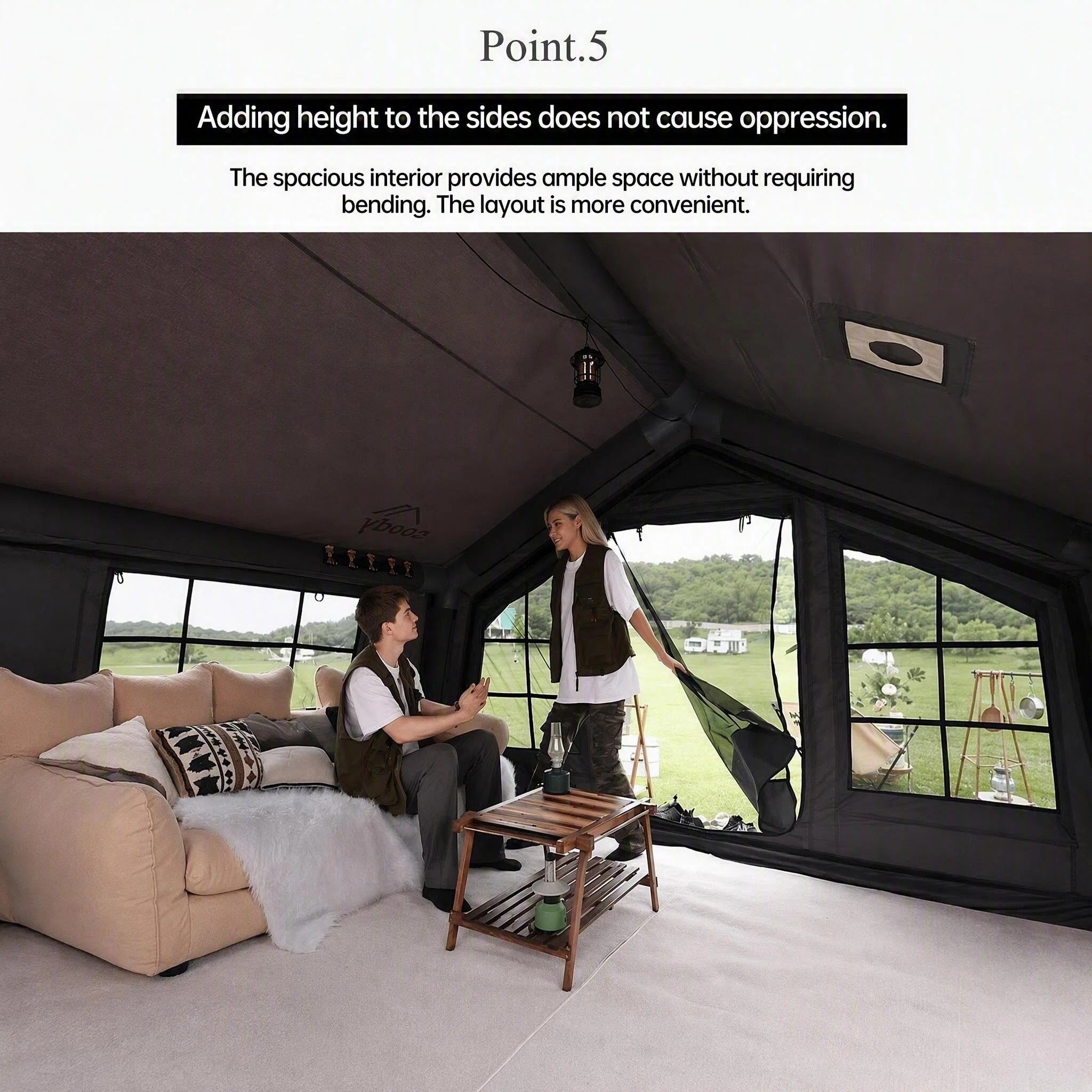 ✨Inflatable Glamping House Tent