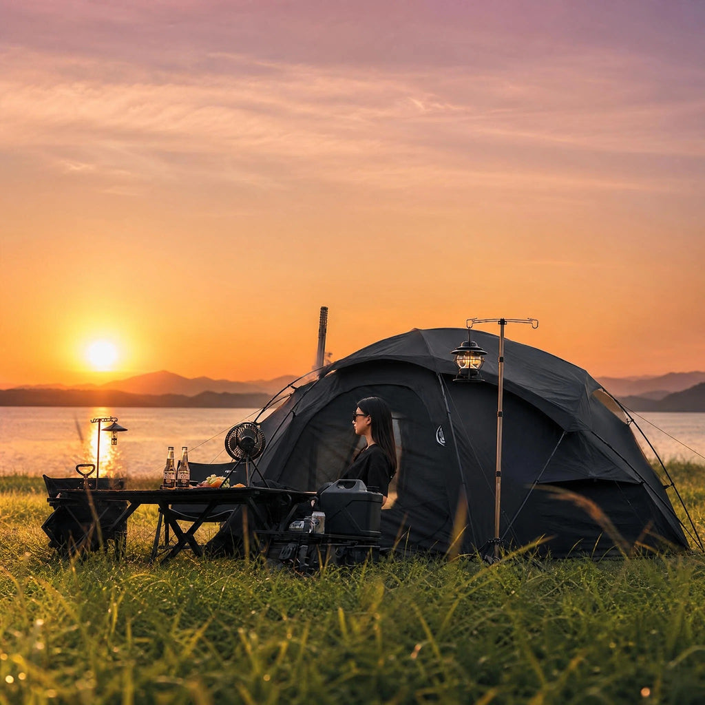 large waterproof dome camping