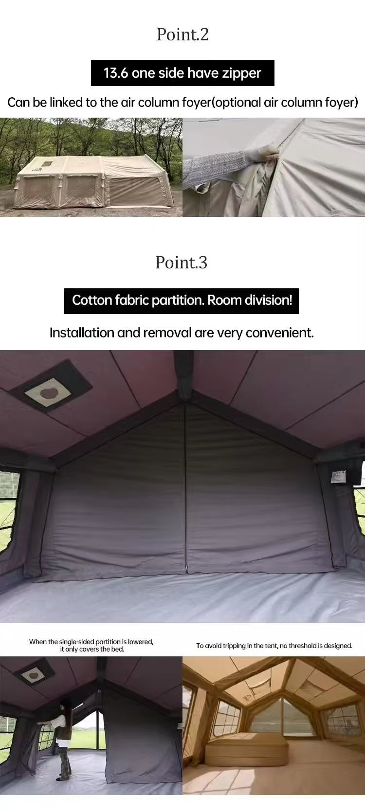 ✨Inflatable Glamping House Tent
